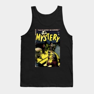 Pulp Cover Art Mr. Mystery version 2 Tank Top